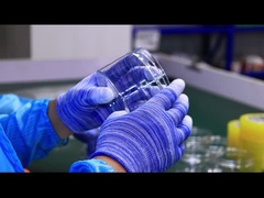 Embalagem: frasco PET transparente de plástico