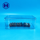Caixa de embalagem de PET descartável de 1180 ml Caixas de embalagem de chocolate de plástico rectangular de grande tamanho