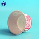 Copos Compostable empilháveis do iogurte dos recipientes plásticos da polpa IML do fruto