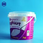A cubeta a favor do meio ambiente do iogurte IML 5000 ML personaliza a rotulagem