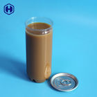 #200 latas de soda plásticas claras feitas sob encomenda do ÉBRIO 250ml 50mm
