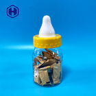 frascos plásticos bonitos de empacotamento livres dos doces de 540ml Bpa com tampas