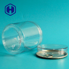 Animal de estimação largo da boca dos amendoins plásticos herméticos transparentes das latas em volta do tampão de Ring Pull Eoe With Screw