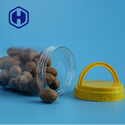 frasco plástico apertado do ar do caju do amendoim 830ml com produto comestível claro da tampa do parafuso