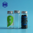 Frascos plásticos pequenos livres dos doces de Bpa com tampas 130ml Herb Packaging seco