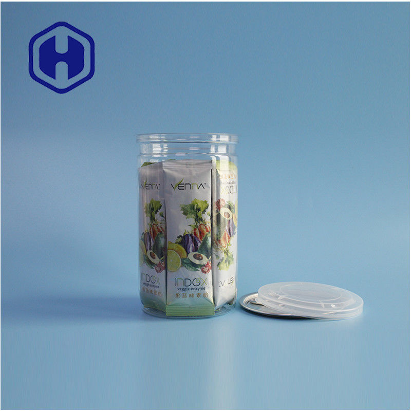 307# PET Cans cilíndricos para embalagens de alimentos convenientes