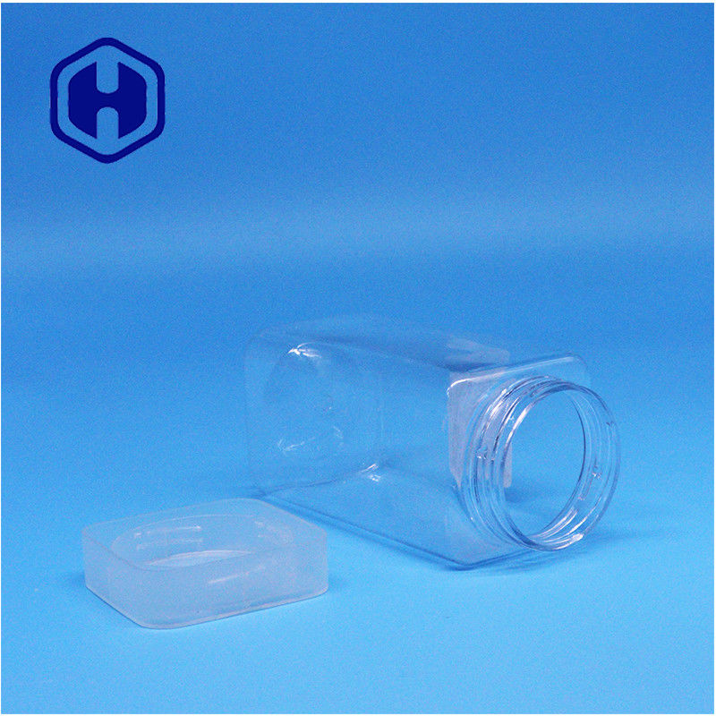 Garrafas de plástico de PET de folhas de chá de manteiga de amendoim, geleia de chá, folhas de cacaueira, tampa de parafuso