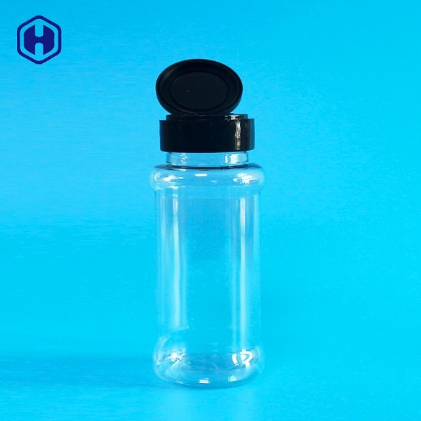 BPA livram o abanador plástico da especiaria da parte superior reusável plástica da aleta do frasco da especiaria