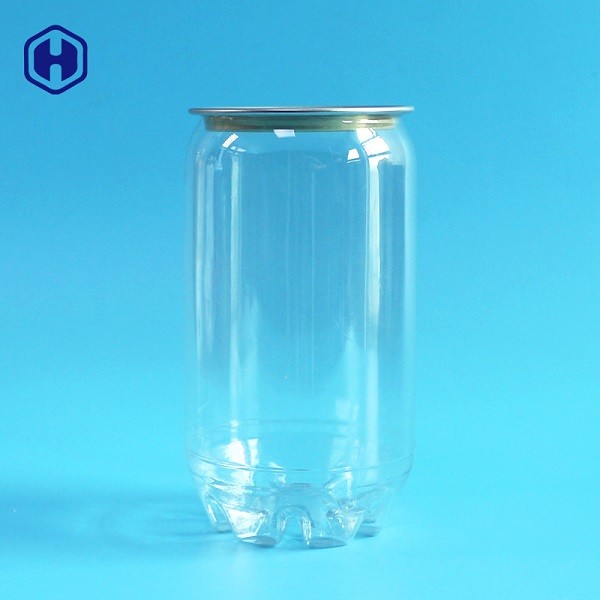 O casco plástico do produto comestível pode baixo cubas plásticas redondas claras da barreira