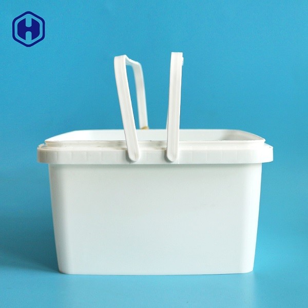 Impressão resistente ao calor quadrada pequena Microwavable dos recipientes plásticos