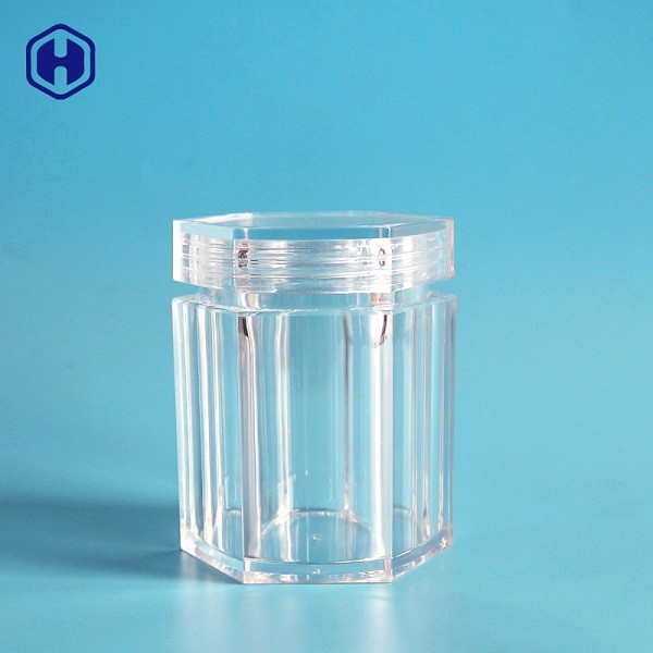 O plástico transparente do produto comestível do picosegundo range recipientes de amostra recicláveis do alimento