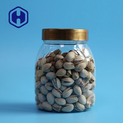 O caju plástico da tampa larga do parafuso da boca range transparente livre de 570ml Bpa