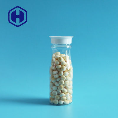 Produto comestível plástico do frasco do ANIMAL DE ESTIMAÇÃO hermético de 205ml 7oz para barras de chocolate dos doces