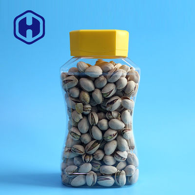 Altura clara do frasco 180mm do empacotamento plástico dos feijões do pó 800ml