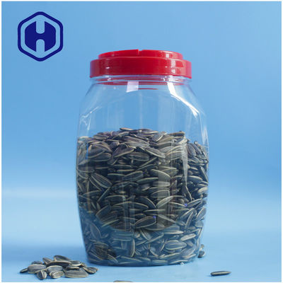 frasco plástico do alimento da grande boca 1850ml aberta larga para amendoins das cookies