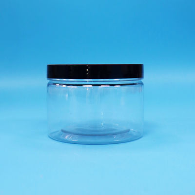 Pequenas garrafas de plástico redondo PET transparente e à prova de vazamento