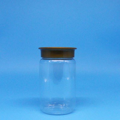 Capacidade de água 399ml / 13.5oz frasco PET redondo 100% hermético