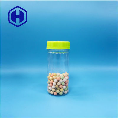 Produtos alimentícios circulares transparentes de plástico para presentes Doces Nozes de açúcar Frascos de embalagem em PET