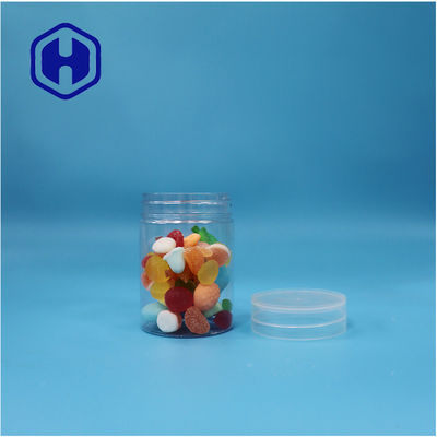 Retalhos de plástico PET transparente doce doces biscoitos nozes pimenta frasco de qualidade alimentar