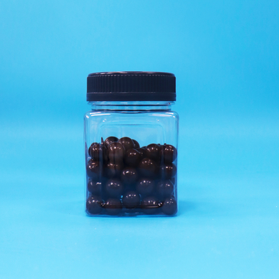 BPA livre doces biscoitos hermético transparente Quadrado Grip PET plástico frango embalagem