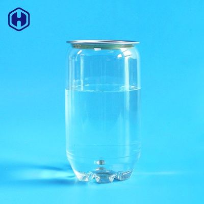 As latas de soda plásticas 375ML do ANIMAL DE ESTIMAÇÃO claro 13OZ carbonataram a embalagem da bebida