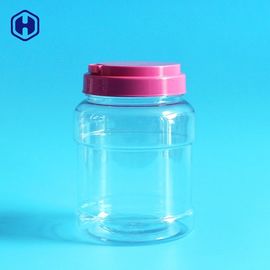 Frascos duráveis descartáveis enlatados do plástico do produto comestível de alimentos para animais de estimação do frasco plástico do alimento