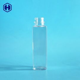 garrafa reciclável do ANIMAL DE ESTIMAÇÃO do molho do quadrado 150ml com altura da tampa 142mm do parafuso