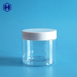 Recipientes plásticos redondos Nontoxic com o parafuso em tampas Eco amigável