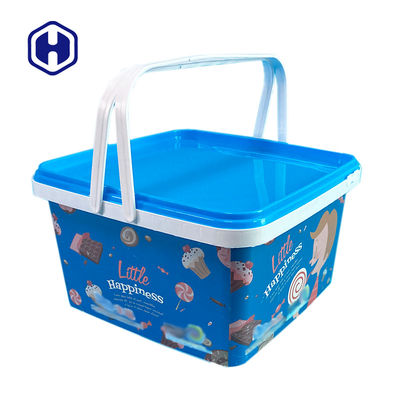 Recipiente feito sob encomenda do biscoito IML da cookie 113OZ do quadrado 195mm