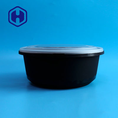 O congelador toma ao longo da bacia plástica 3000ml do alimento da preparação da refeição com fechamento Bpa livre
