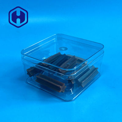 empacotamento de alimento plástico largo das sobremesas da caixa de exposição 350ml de 109mm