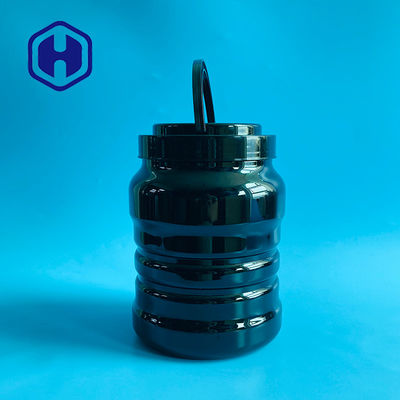 Frasco plástico do ANIMAL DE ESTIMAÇÃO do punho feito sob encomenda do tampão de parafuso 2450ml para o metal da porca do parafuso peças pequenas