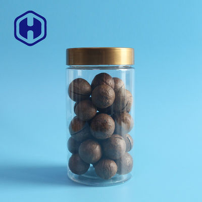 Tampão de parafuso plástico de Chips Snacks 540ml do coco do frasco da prova larga do escape da boca