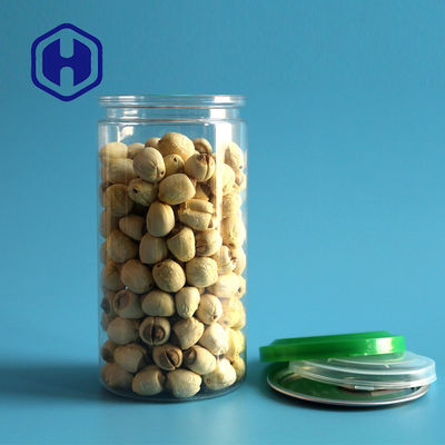 o biscoito plástico claro do chocolate das sementes das latas de 211# 440ml barra o ANIMAL DE ESTIMAÇÃO fácil da extremidade aberta pode