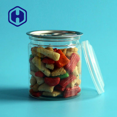 empacotamento secado brilhante da carne de vaca seca da carne de porco das latas 250ml 211 8.5oz plásticas claras