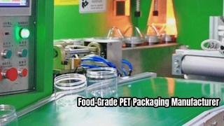 Fabricante de embalagens PET de qualidade alimentar | Visita à fábrica OEM e ODM