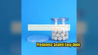 Vasilha PET 220ml para embalagens de frutos do mar e doces