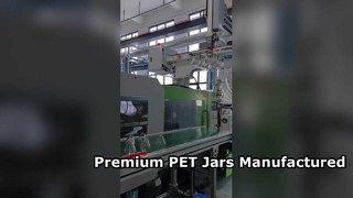 Processo de fabricação de frascos de plástico PET de alta qualidade
