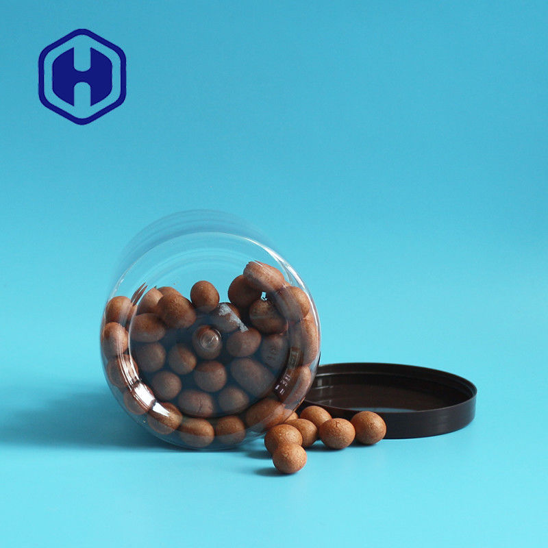 armazenamento largo do alimento da pipoca dos amendoins da boca do frasco do empacotamento plástico da prova do escape de 710ml 24oz