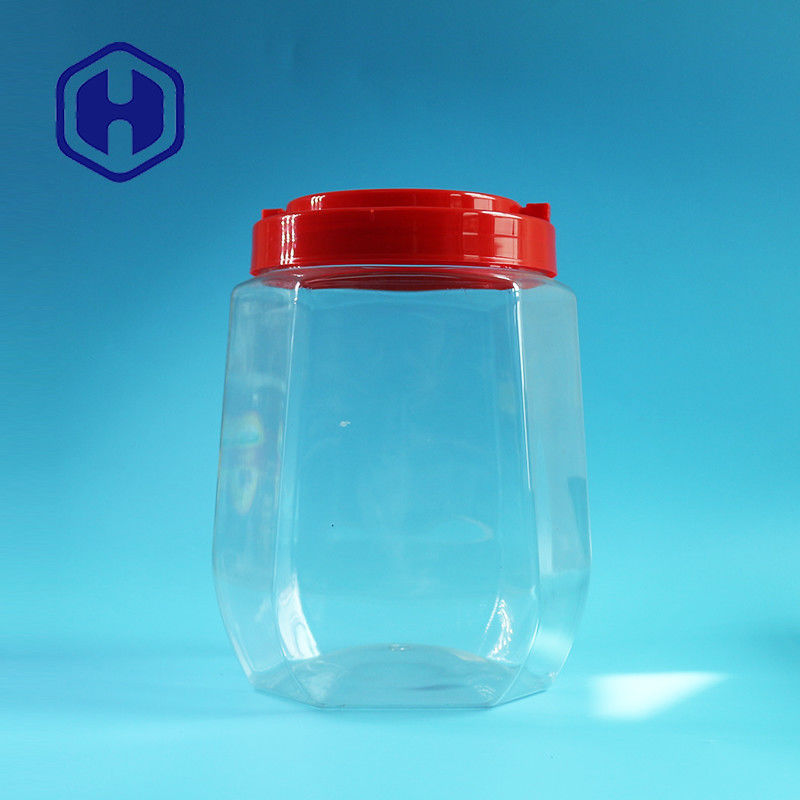 frasco plástico da grande prova do escape do tamanho 2480ml com a boca larga da tampa do parafuso