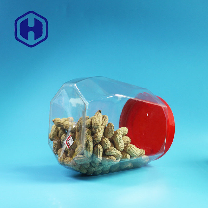 frasco plástico da grande prova do escape do tamanho 2480ml com a boca larga da tampa do parafuso