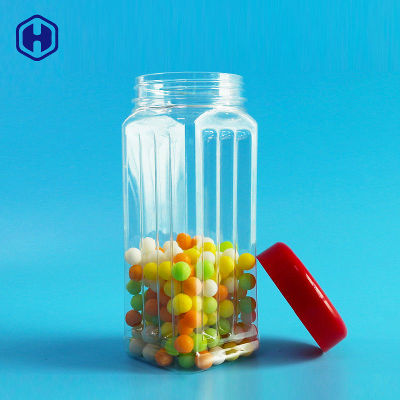 dos cajus maiorias das porcas do frasco do quadrado do ANIMAL DE ESTIMAÇÃO da altura de 171mm o chá Scented secou a tampa 560ml plástica vegetal