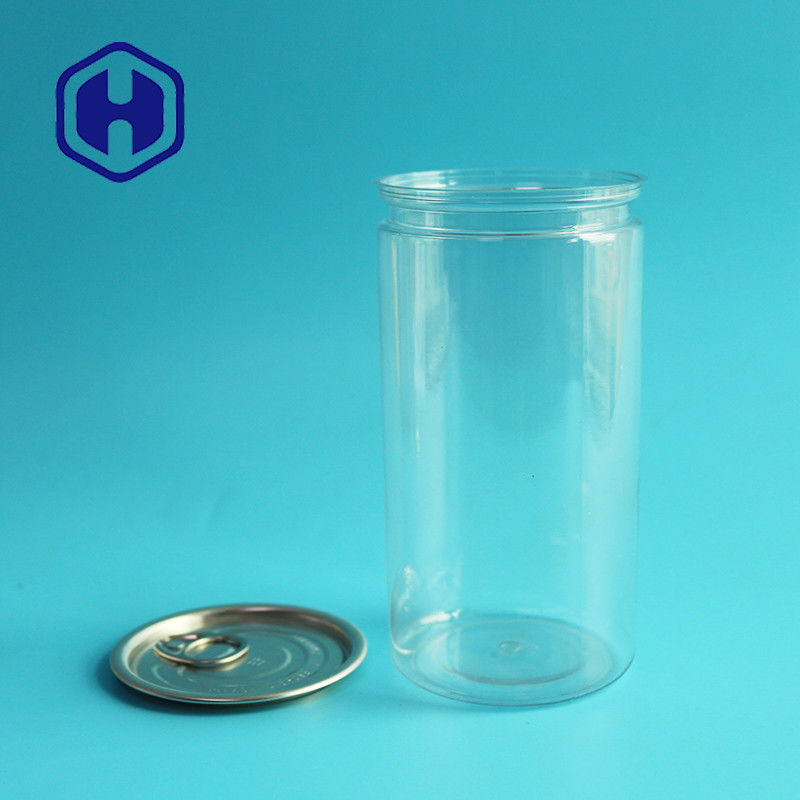 O ANIMAL DE ESTIMAÇÃO 418ml vazio livre de Bpa pode extremidade completamente aberta magro para a colocação em latas do alimento