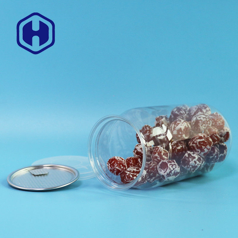 o plástico hermético do ANIMAL DE ESTIMAÇÃO de 211# 720ml pode temperar o empacotamento com o tampão fácil do PE da extremidade aberta