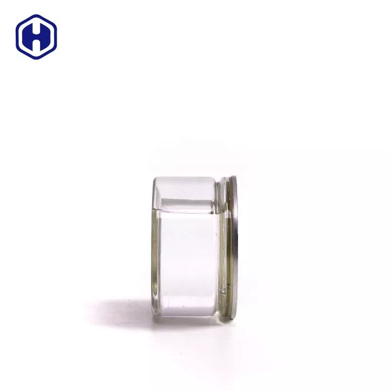Proof de vazamento hermético transparente Pet fácil de abrir latas de plástico / Pet fácil de abrir latas para molho