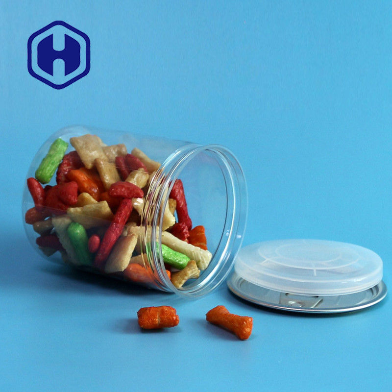 Caixa de PET de 99 mm com extremidades abertas fáceis de reutilizar para alimentos secos e molho