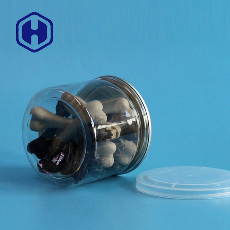 Caixa de plástico PET transparente com extremidade aberta fácil para molho de alimentos secos e especiarias