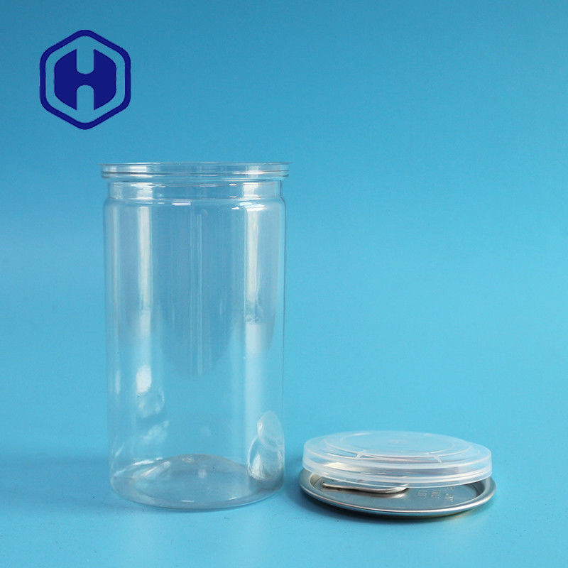 Alimentos para animais de estimação transparentes podem ser usados para animais de estimação fácil de abrir latas de plástico para armazenamento eficiente de alimentos enlatados secos