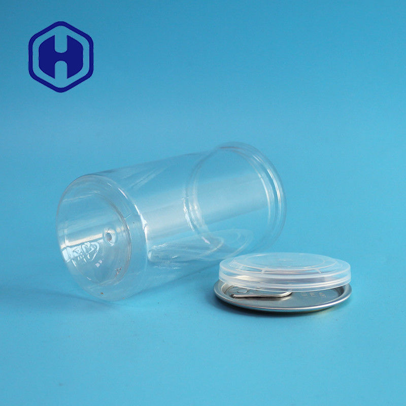 Alimentos para animais de estimação transparentes podem ser usados para animais de estimação fácil de abrir latas de plástico para armazenamento eficiente de alimentos enlatados secos