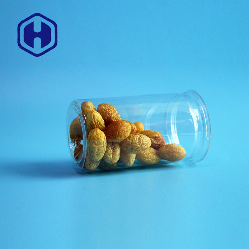 360 ml 12 oz frutas secas especiarias estanques à prova de vazamento latas de plástico com tampa fácil de abrir